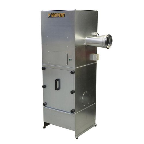Sistema centralizzato di aspirazione e di filtrazione di fumo stazionario - Dustbox CFU-1000 - Geovent - di saldatura / a cartuccia / con pulizia a getto pulsato