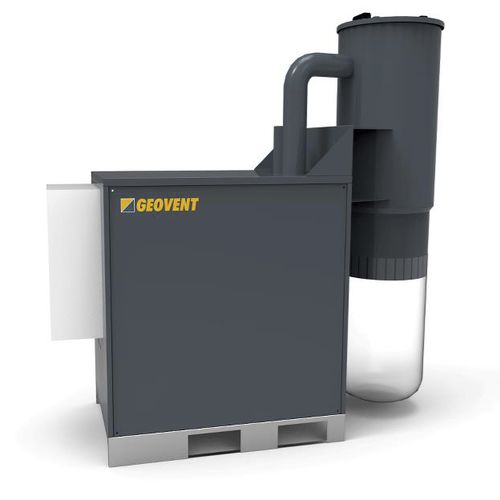 Aspiratore industriale - HVU IT - Geovent - a secco / elettrico / fisso