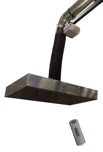 Cappa di aspirazione per robot di saldatura - 02-220 series - Geovent - per montaggio a soffitto