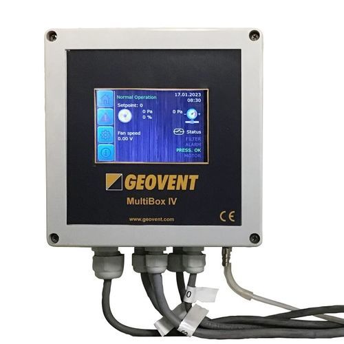 Unità di controllo di aerazione - MultiBox IV - Geovent - con display / per ventilatori / intelligente