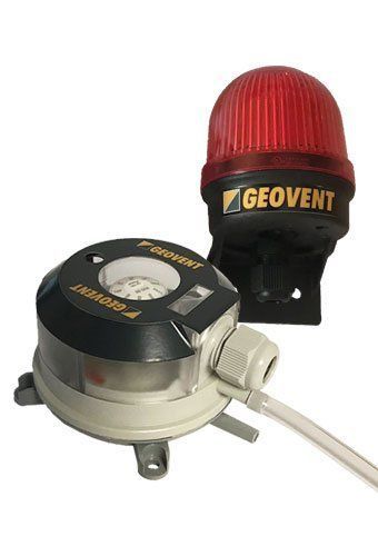 Controllore di pressione per HVAC - GeoGuard - Geovent - bassa pressione / regolabile / differenziale