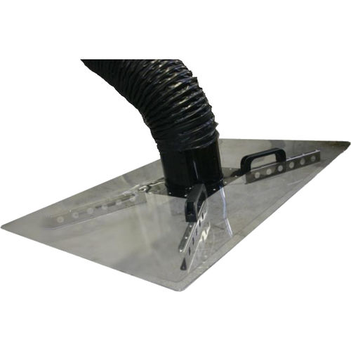 Braccio aspirante fisso - 12-24 series - Geovent - flessibile / per fumo / con cappa