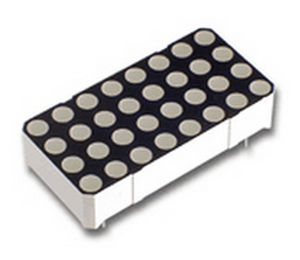 Display a matrice di punti - 637 nm | HDSP series - Avago Technologies - 4 x 8 / elettronico
