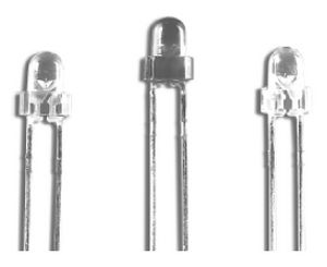 LED bianco - HLMP series - Avago Technologies - rotondo / ad inserimento / ad alta luminosità
