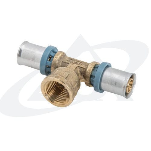 Raccordo idraulico - 4007 series - Unidelta S.p.A. - filettato / a T / in ottone