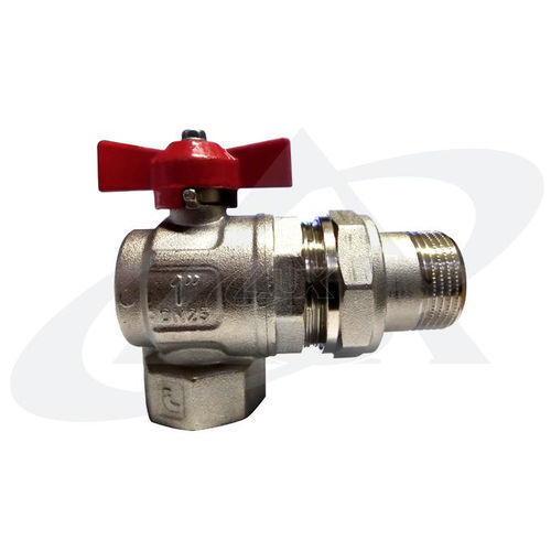 Valvola a sfera - 60010228  - Unidelta S.p.A. - a leva / maschio-femmina / ad angolo retto