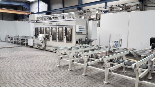 Rettificatrice piana - FS 384 - LOESER GmbH - di precisione / a nastro