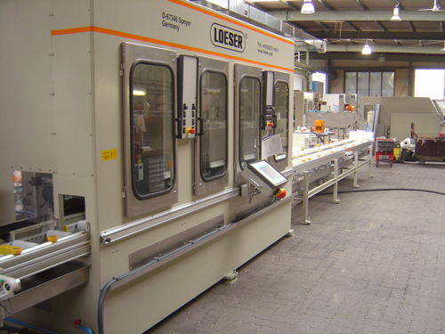 Rettificatrice piana - FS 387 - LOESER GmbH - per pezzi da lavorare / controllata da PLC