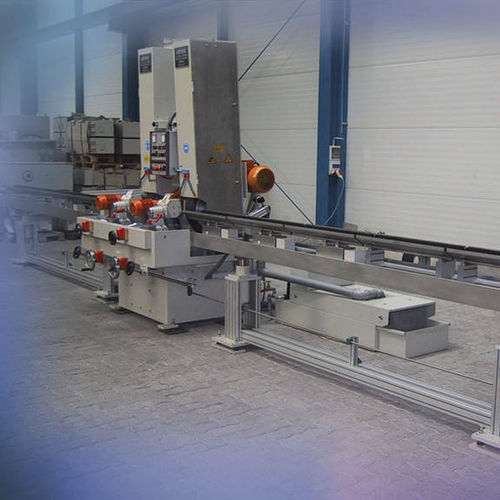Rettificatrice senza centri - RPS 374 Low Cost - LOESER GmbH - per tubi / automatica / a nastro