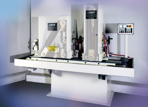 Rettificatrice piana - FS 384 Low Cost - LOESER GmbH - controllata da PLC / di precisione / a nastro