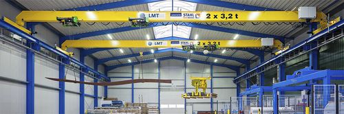 Carroponte monotrave - STAHL CraneSystems GmbH - con sistema di sollevamento leggero / ad altezza libera / antideflagrante