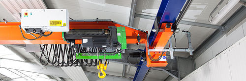 Carroponte sospeso - STAHL CraneSystems GmbH - monotrave / ad altezza libera / antideflagrante