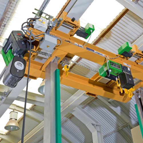 Paranco a catena elettrico - STD series - STAHL CraneSystems GmbH - antideflagrante / ad altezza libera / doppio