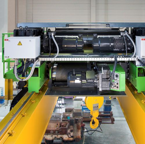 Paranco a cavo elettrico - TDC - STAHL CraneSystems GmbH - per applicazioni metallurgiche / a ingranaggi