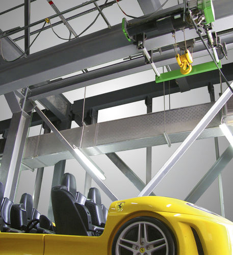 Gru a bandiera per montaggio a soffitto - STAHL CraneSystems GmbH - con comando elettrico / di sollevamento / ATEX