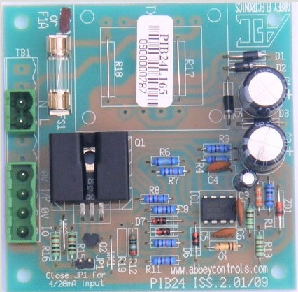 Amplificatore di corrente - PIB24L165  - Abbey Electronic Controls