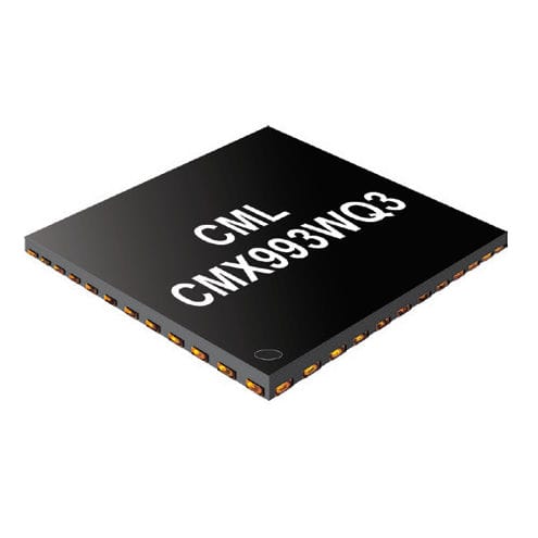 Trasmettitore wireless - CMX993  - CML Microcircuits - RF / di dati / di comando