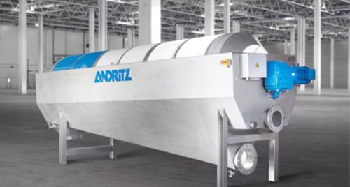 Ispessitore a tamburo - PDR series - ANDRITZ AG - per trattamento di fanghi