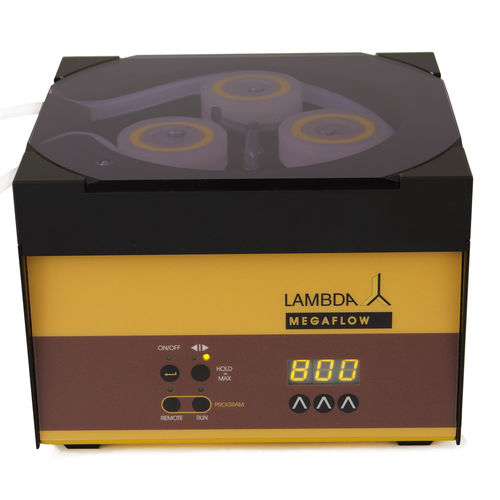Pompa peristaltica - MEGAFLOW - LAMBDA Laboratory Instruments - ad acqua / per prodotti chimici / per siero di latte
