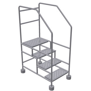 Scaletta mobile - STLD series - Palbam Class - in acciaio
