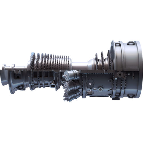 Turbina a gas - 9F series - GE Gas Turbines - per produzione di energia / a ciclo combinato