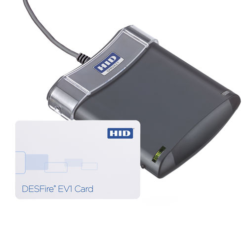 Lettore/codificatore di carte con microchip senza contatto - CP600 - HID - 13,56 MHz / per controllo d'accesso
