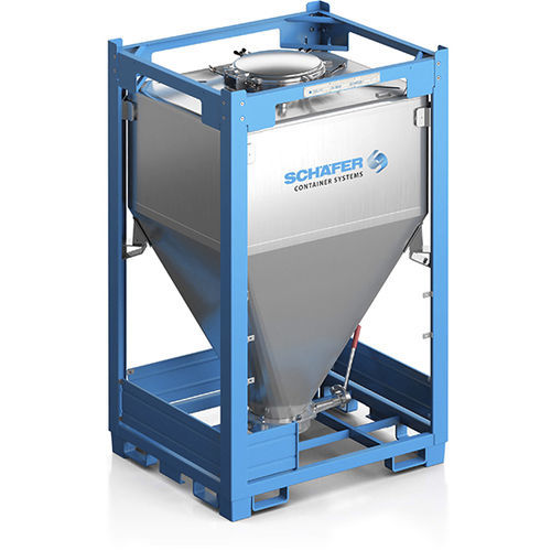 Contenitore IBC in metallo - BSI series - SCHÄFER Container Systems - di prodotto chimico / per alimenti / per prodotti sfusi