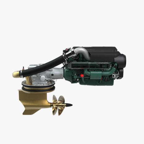 Motore diesel - D8-IPS series - Volvo Penta - a 6 cilindri / common-rail / in linea