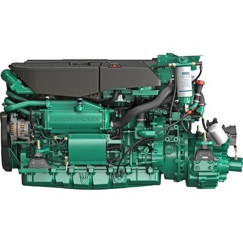 Motore diesel - D11 series - Volvo Penta - a 6 cilindri / cilindro / per carburante