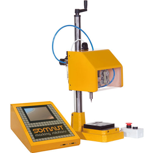 Macchina di marcatura a micropercussione - S33S - SOMAUT S.r.l. - per metallo / da banco / per pezzi cilindrici
