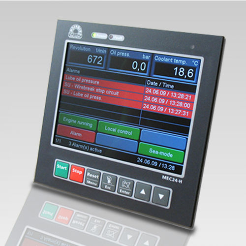 Controllore di gruppo elettrogeno per gestione motore - MEC-24 - Lindenberg-Anlagen GmbH - DOL / digitale / per applicazioni marine