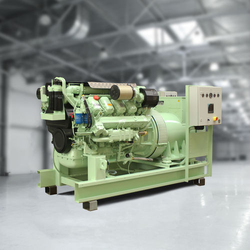 Gruppo elettrogeno diesel - Lindenberg-Anlagen GmbH - trifase / stazionario / con raffreddamento ad aria