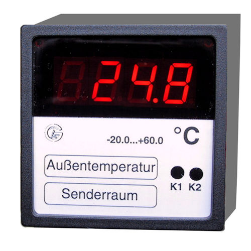 Indicatore di temperatura - AD72P series - Arthur Grillo GmbH - di tensione continua / di potenza / a 4 cifre