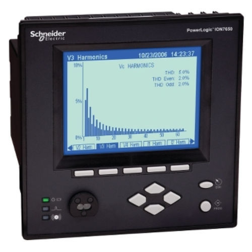 Contatore di energia elettrica trifase - PowerLogic ION series  - Schneider Electric - da montare su pannello / RS-485 / Modbus