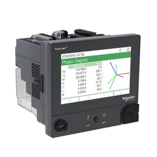 Contatore di energia elettrica trifase - PowerLogic ION9000 - Schneider Electric - su guida DIN / con display LCD