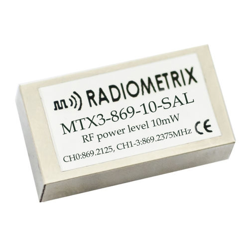Trasmettitore radio UHF - MTX3 series - Radiometrix - RF / RS232 / banda ISM