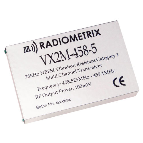 Modulo ricetrasmettitore RS232 - VX2M series - Radiometrix - di telemetria / di monitoraggio / di dati