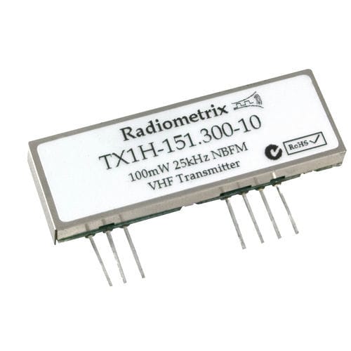 Trasmettitore radio FM - TX1H - Radiometrix - VHF / RF / a banda stretta