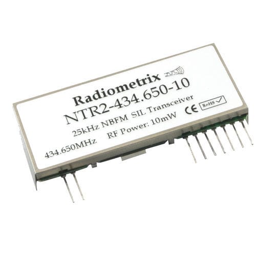 Ricetrasmettitore radio - NTR2 series - Radiometrix - FM / UHF / di telemetria