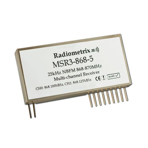 Ricevitore digitale - MSR3 - Radiometrix - di telemetria / industriale / di monitoraggio