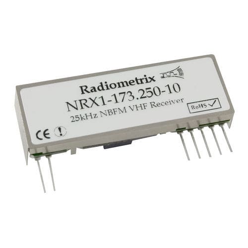 Ricevitore radio - NRX1 series - Radiometrix - VHF / di telemetria / industriale
