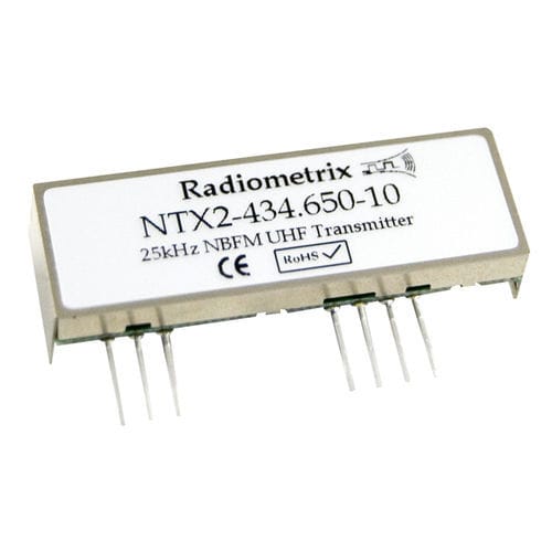 Trasmettitore radio FM - NTX2 - Radiometrix - UHF / wireless / di dati