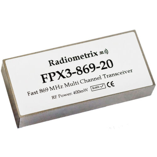 Modulo ricetrasmettitore RF - FPX3 series - Radiometrix - FM / RS232 / RFID