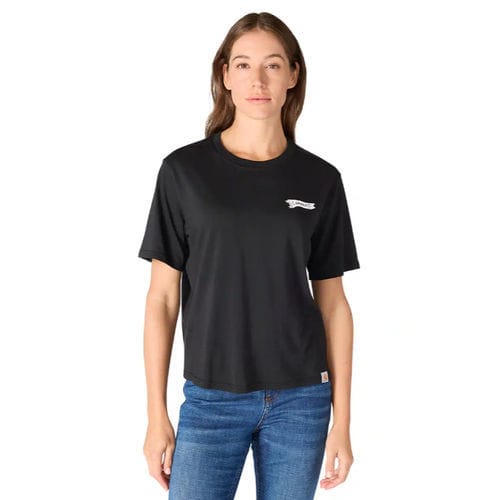 Maglietta da lavoro - 107387 - Carhartt workwear - in cotone / in tencel / nera