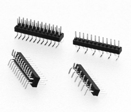 Header maschio - 1 A, 1.27 mm | 7061 series  - W+P PRODUCTS - a due corone / SMT / 1.27 mm (0.050")