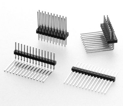 Header maschio - 1 A, 1 mm | 721 series  - W+P PRODUCTS - a corona singola / ad inserimento / 1.00 mm (0.039")