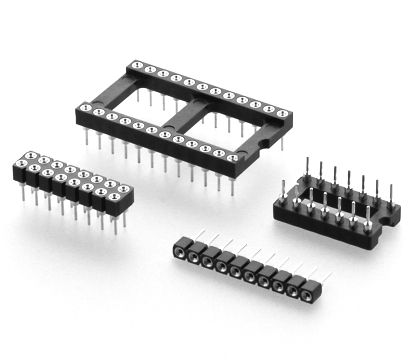 Supporto per circuiti integrati - 100 - 150 V, 1 A, 2.54 mm | 169 - 182 series  - W+P PRODUCTS