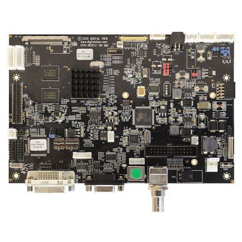 Scheda controllore LCD - HE-1920v2 - Digital View - RS-232 / LVDS / VGA