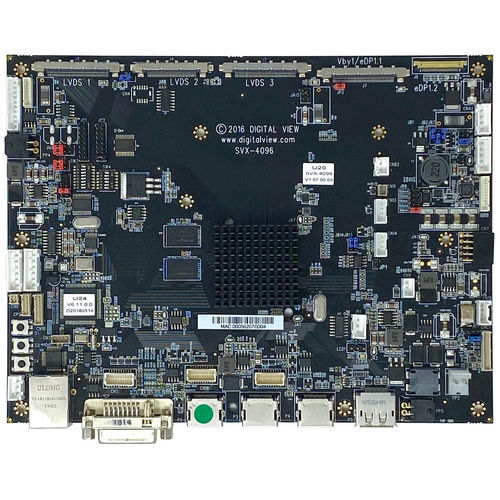 Scheda controllore LCD - SVX-4096 - Digital View - RS-232 / Ethernet / LVDS