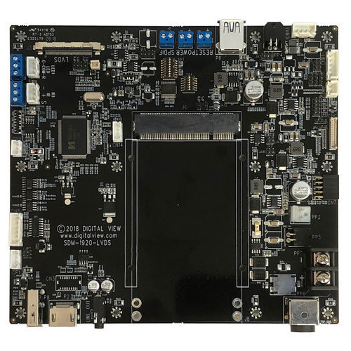 Scheda controllore LCD - SDM-1920-LVDS - Digital View - RS-232 / USB / LVDS
